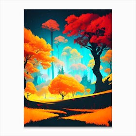 Forest 52 Canvas Print