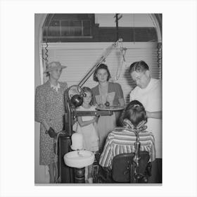Untitled Photo, Possibly Related To Mormon Farm Family, Members Of Fsa (Farm Security Administration) Dental Canvas Print