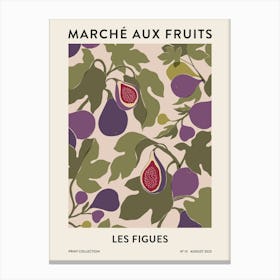 Fruit Market - Figs Canvas Print