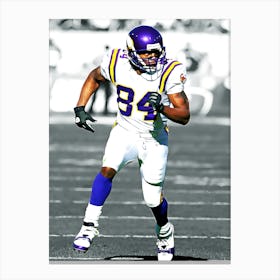 Randy Moss Minnesota Vikings Canvas Print