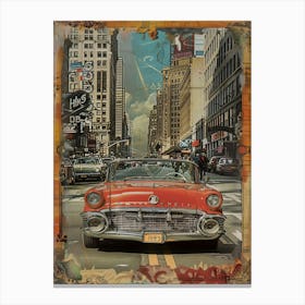 Classic Cars 4 Canvas Print