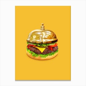 Burger Calling Canvas Print