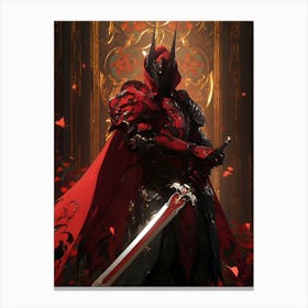 Red Knight Canvas Print