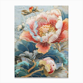 Chinese Flower Painting 18 Canvas Print