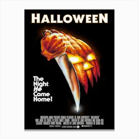 Halloween Movie 1978 Canvas Print