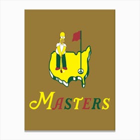 Masters Logo 1 Canvas Print