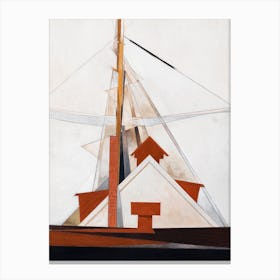 Masts, Charles Demuth Canvas Print