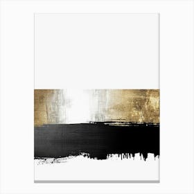 Gold And Black Canvas Print 9 Canvas Print