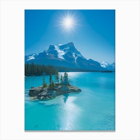Lake Banff 3 Canvas Print