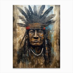 Sacred Heritage: Native American Artistic Expressions Canvas Print
