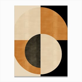 Beige Bauhaus Schweinfurt Spectrum Canvas Print