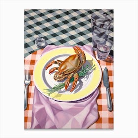 Soft Shell Crab 2 Still Life Painting Canvas Print
