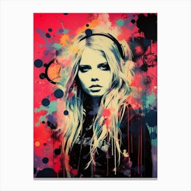 Avril Lavigne (2) Canvas Print