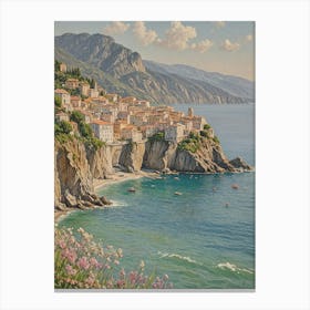 Italian Coast no1 Canvas Print