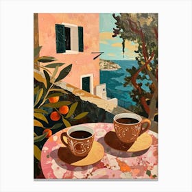 Florence Espresso Made In Italy 2 Canvas Print