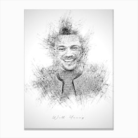 Will Young Canvas Print