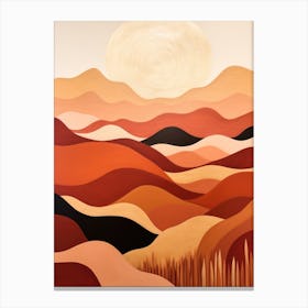 Desert Landscape 2 Canvas Print