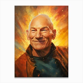 Patrick Stewart (3) Canvas Print