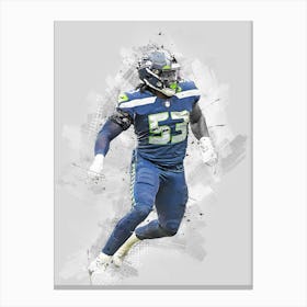 Boye Mafe Seattle Seahawks Canvas Print