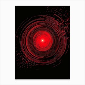 Red Light Canvas Print