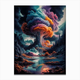 Tree Of Life 38 Canvas Print