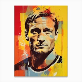 Francesco Totti (2) Canvas Print