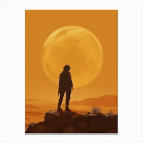 Martian Landscape Canvas Print