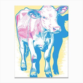 Cow Painting 5 Canvas Print