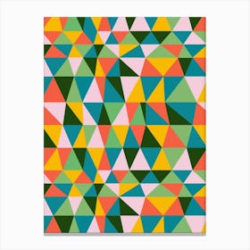 Irregular Triangles Multi Canvas Print