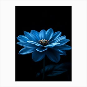 Blue Flower 8 Canvas Print