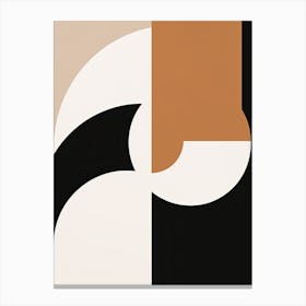 Mid Century Mirage; Abstract Reminiscence Canvas Print