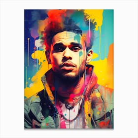 Chris Brown (3) Canvas Print