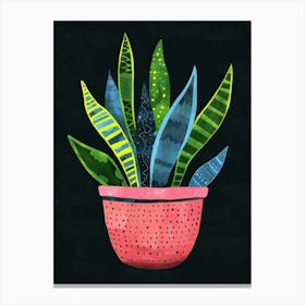 Potted Plant 16 Canvas Print