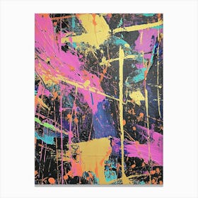 Splatter Painting 8 Canvas Print