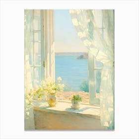 Window To The Sea 1 Canvas Print