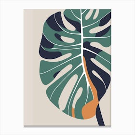 Monstera Leaf 6 Canvas Print