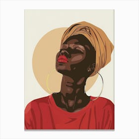 African Woman 146 Canvas Print