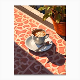 Cafe Macchiato 2 Canvas Print
