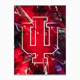 Indiana Hoosiers 1 Canvas Print