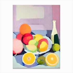 Tablescape 10 vegetable Canvas Print