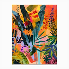 Tropical Jungle 8 Canvas Print