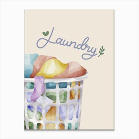 Laundry Basket 1 Canvas Print