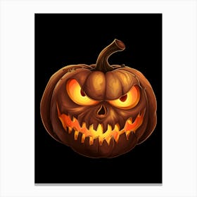 Halloween Pumpkin 1 Canvas Print