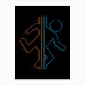 Portal • 2d Version Canvas Print