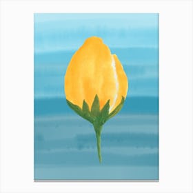 Yellow Flower 5 Canvas Print