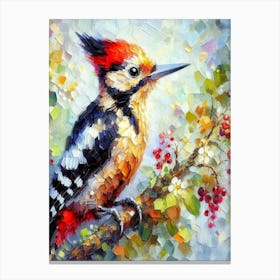 Woodpecker 5 Canvas Print