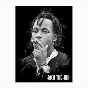 Rich The Kid Canvas Print