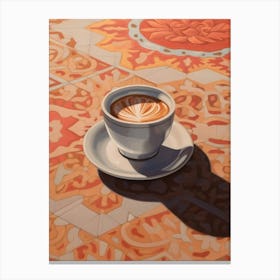 Latte Canvas Print