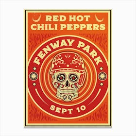 Red Hot Chili Peppers 1 Canvas Print