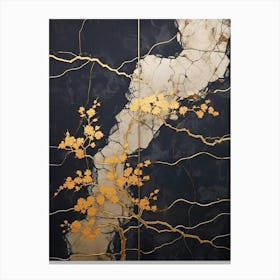 Kintsugi Golden Repair Japanese Style 9 Canvas Print
